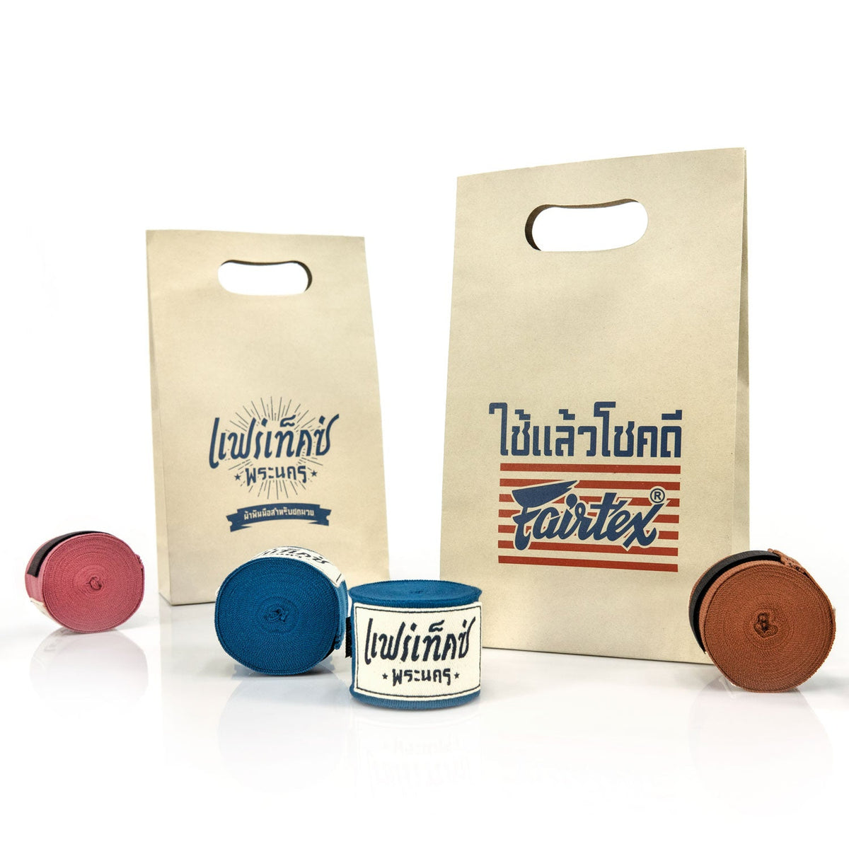 Fairtex HW2PN Phra Nakhon Retro Wraps - Set of 3 Pairs
