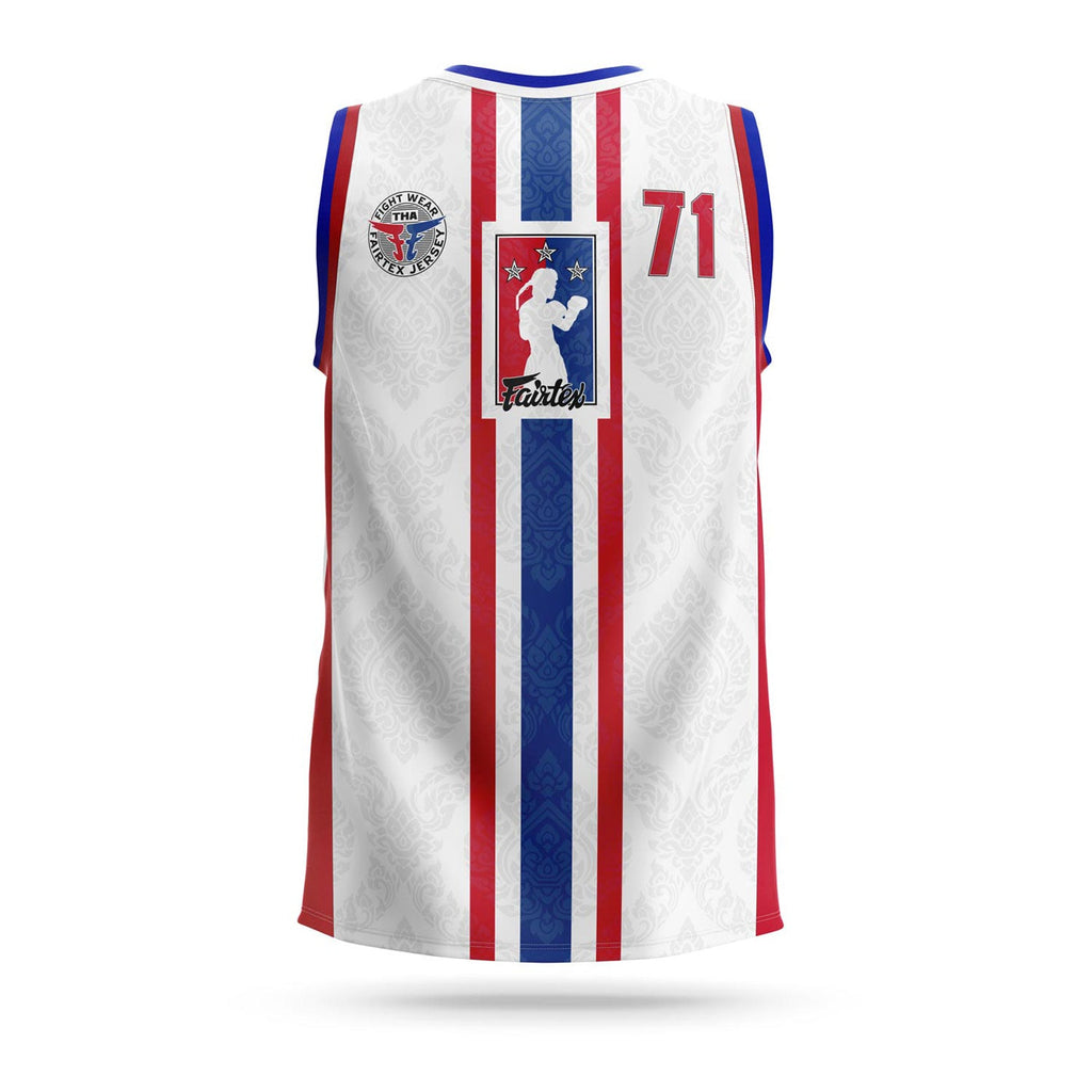 Fairtex JS19 Basketball Jersey - White