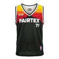 Fairtex JS26 Basketball Jersey - Black-Orange