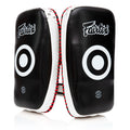Fairtex KPLC2 Curved Thai Kick Pads Standard - Black-White