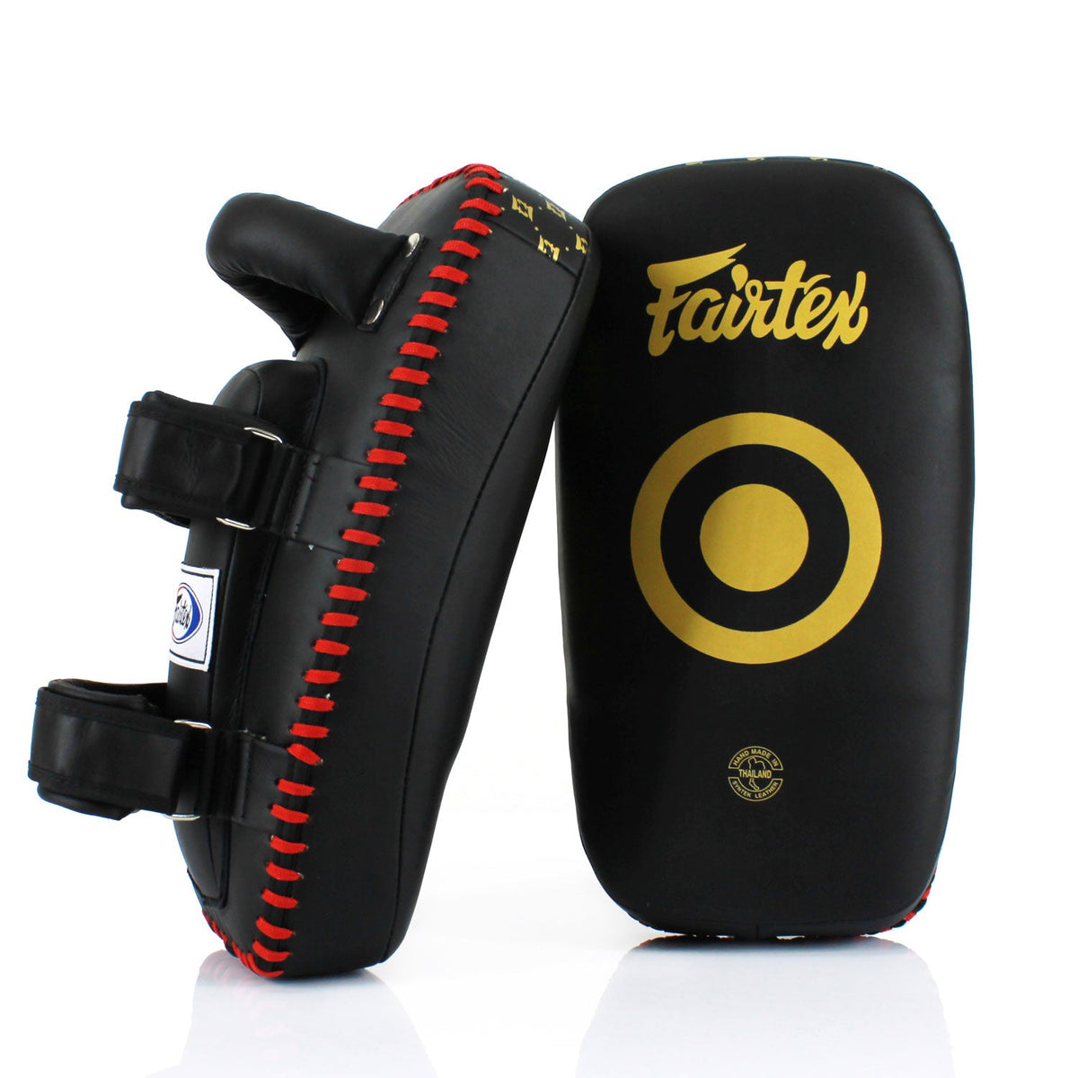 Fairtex KPLC5 Microfibre Thai Kick Pads - Black