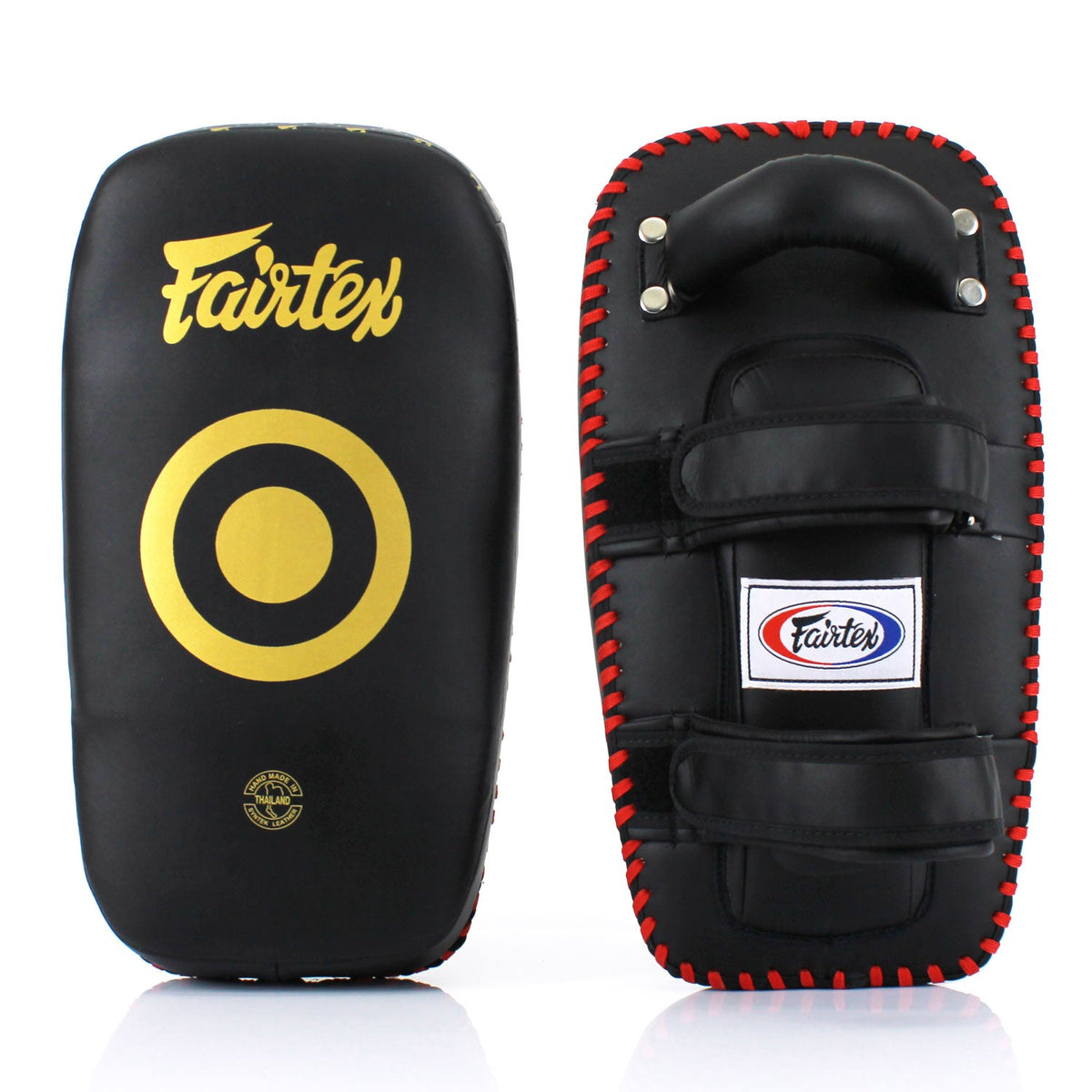 Fairtex KPLC5 Microfibre Thai Kick Pads - Black