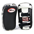 Twins Special KPS10 Microfibre Thai Kick Pads - Black-White