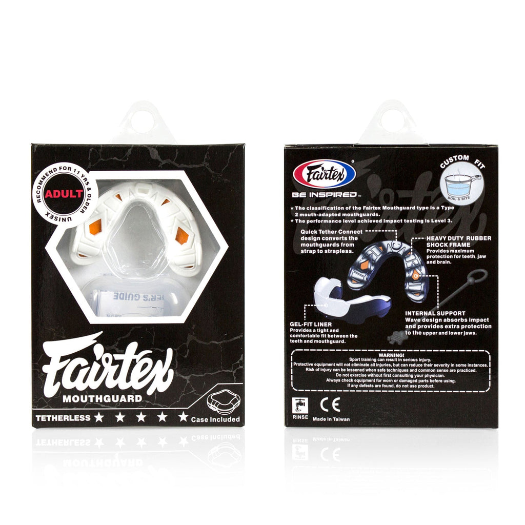 Fairtex MG3 Gel Mouthguard - White