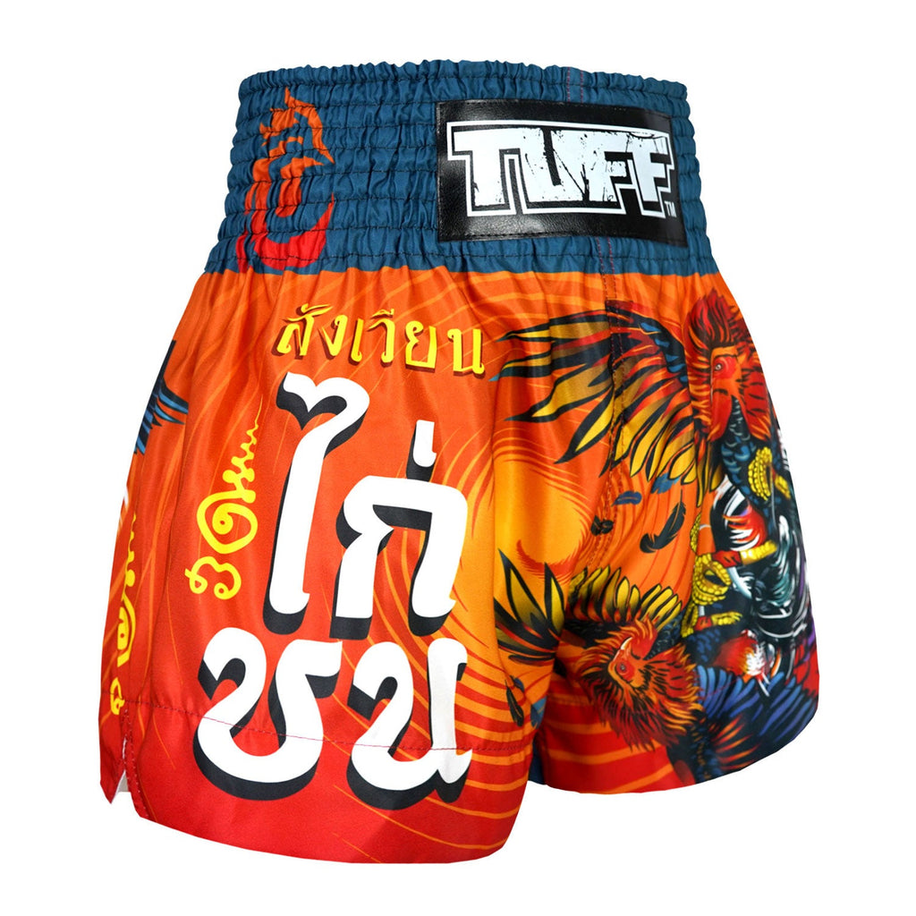 TUFF Muay Thai Shorts - MS676 - Lethwei Rooster