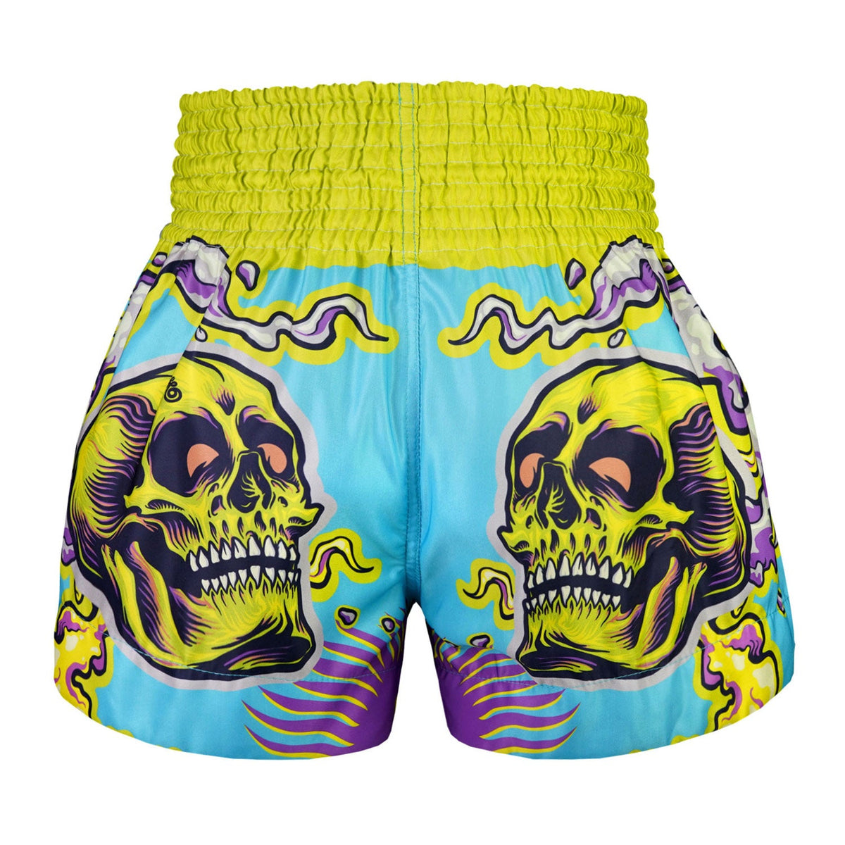 TUFF Muay Thai Shorts - MS682 - Trippy Skull