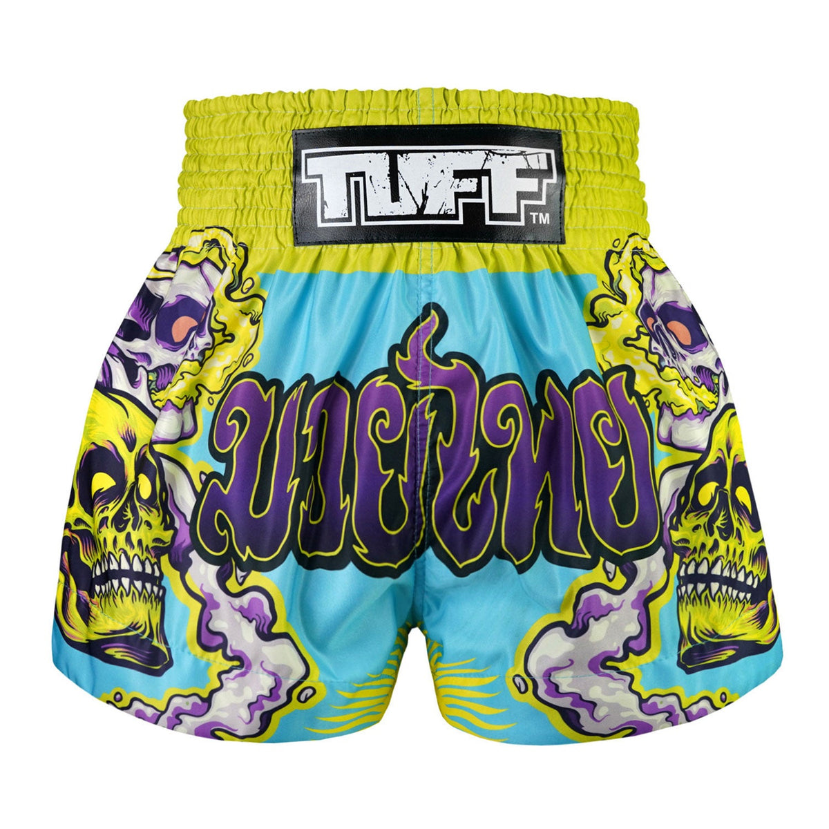 TUFF Muay Thai Shorts - MS682 - Trippy Skull