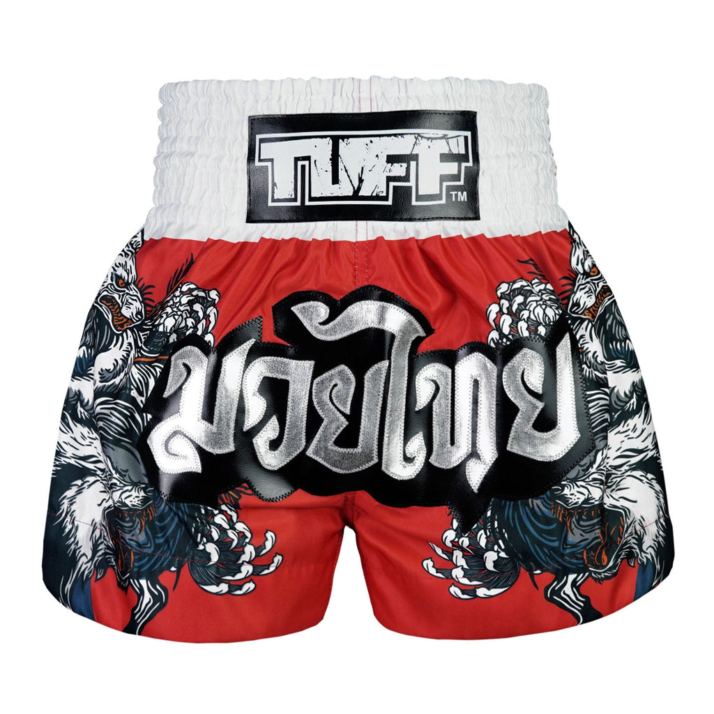 TUFF Muay Thai Shorts - MS684 - Wolfpack