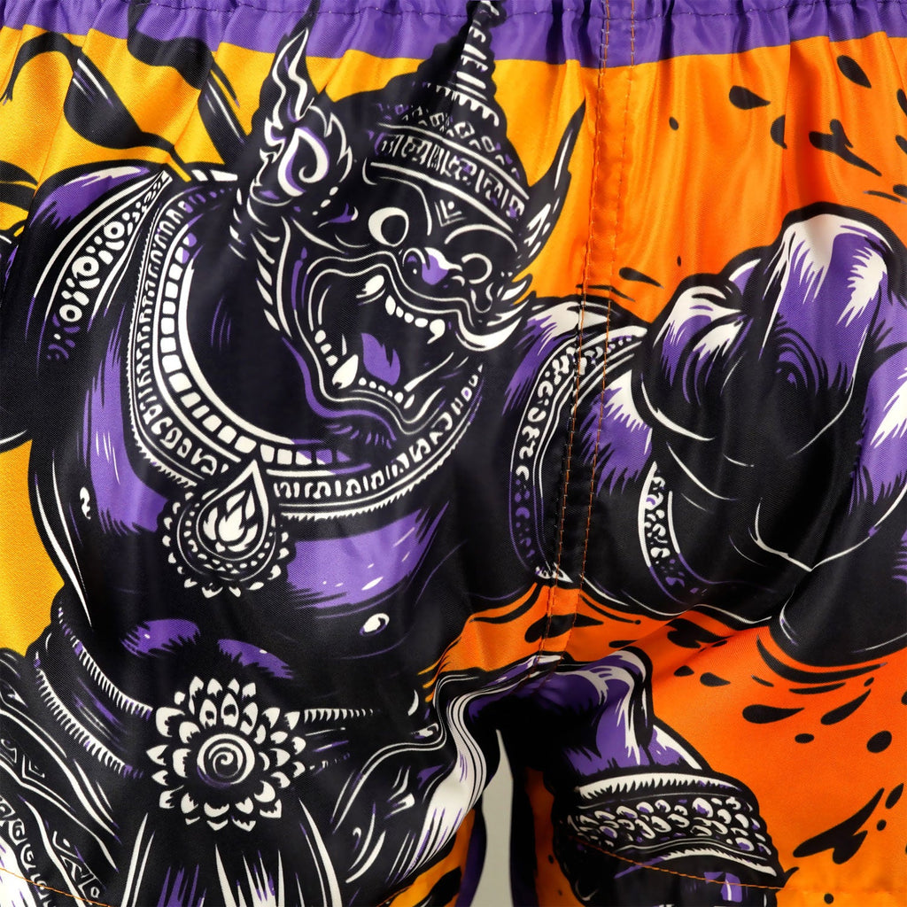 TUFF Muay Thai Shorts - MS688 - The Amethyst King