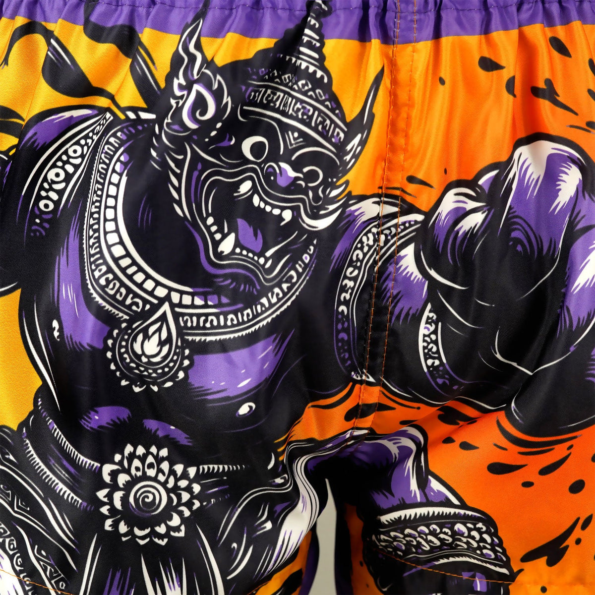 TUFF Muay Thai Shorts - MS688 - The Amethyst King