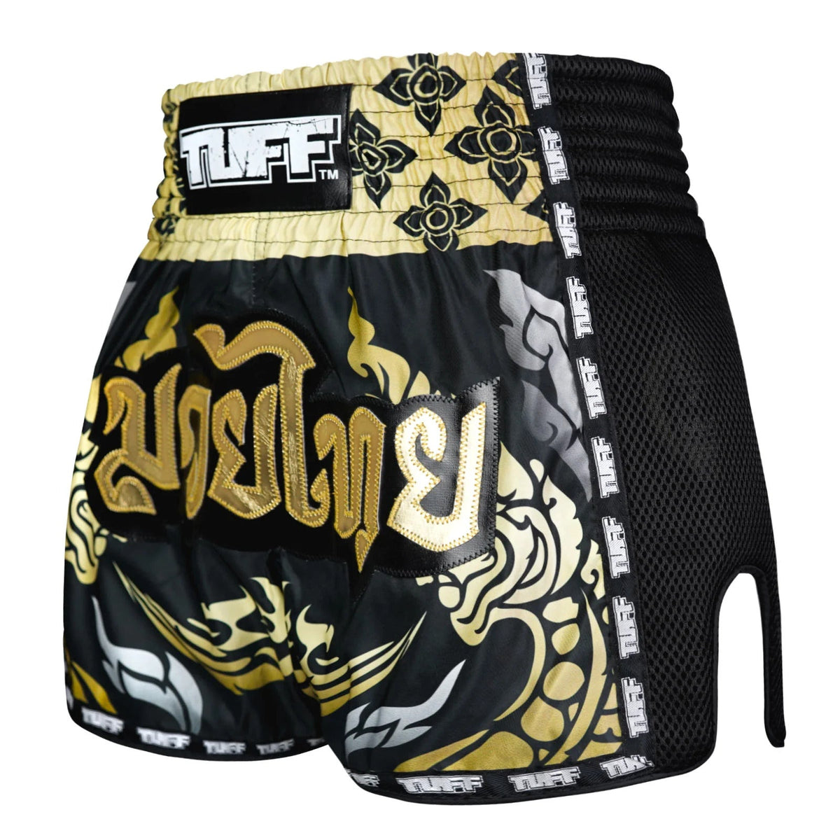 TUFF Muaythai Shorts Retro Style - MSC107 - The King Of Naga