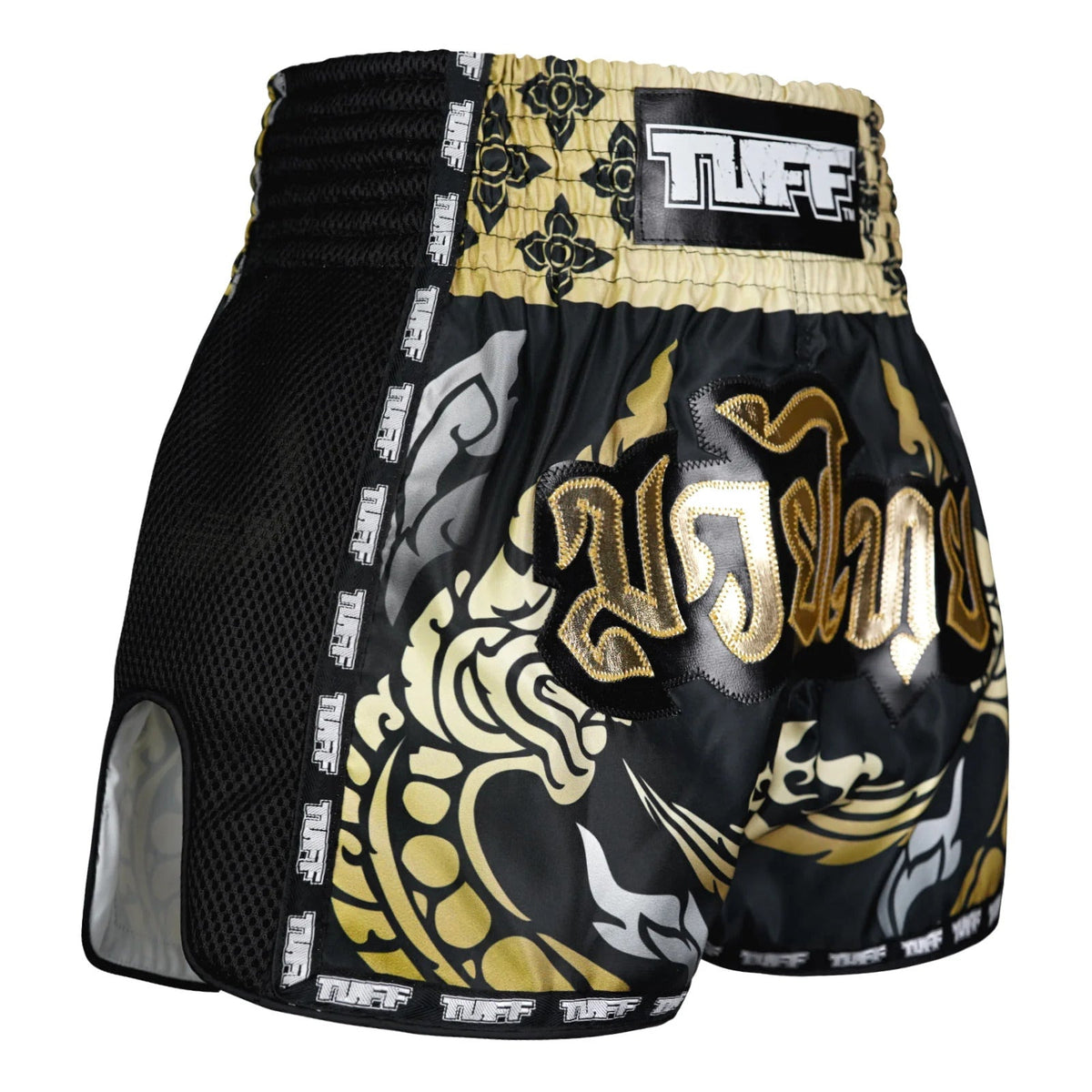 TUFF Muaythai Shorts Retro Style - MSC107 - The King Of Naga