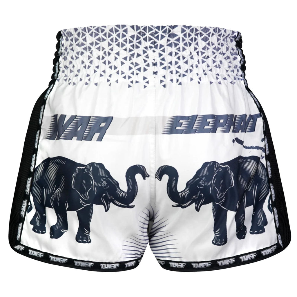 TUFF Muaythai Shorts Retro Style - MSC112 - War Elephant