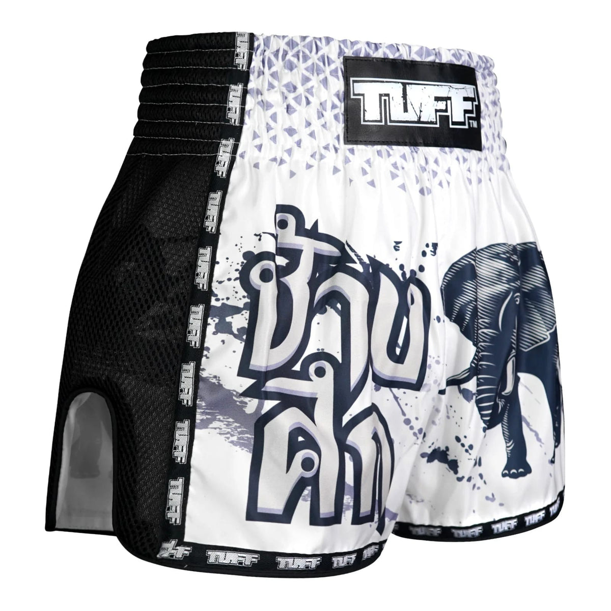 TUFF Muaythai Shorts Retro Style - MSC112 - War Elephant