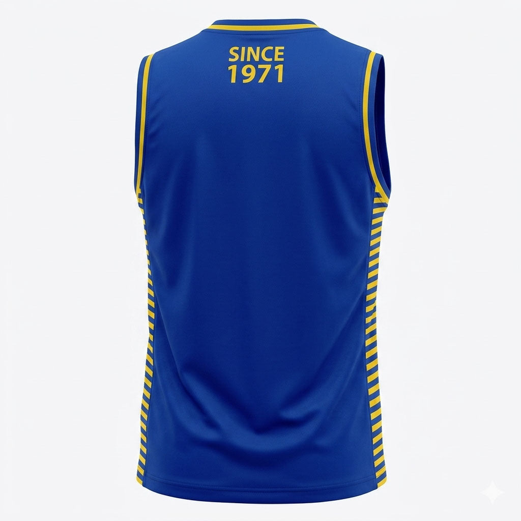Fairtex MTT42 Tank Top - Blue-Yellow