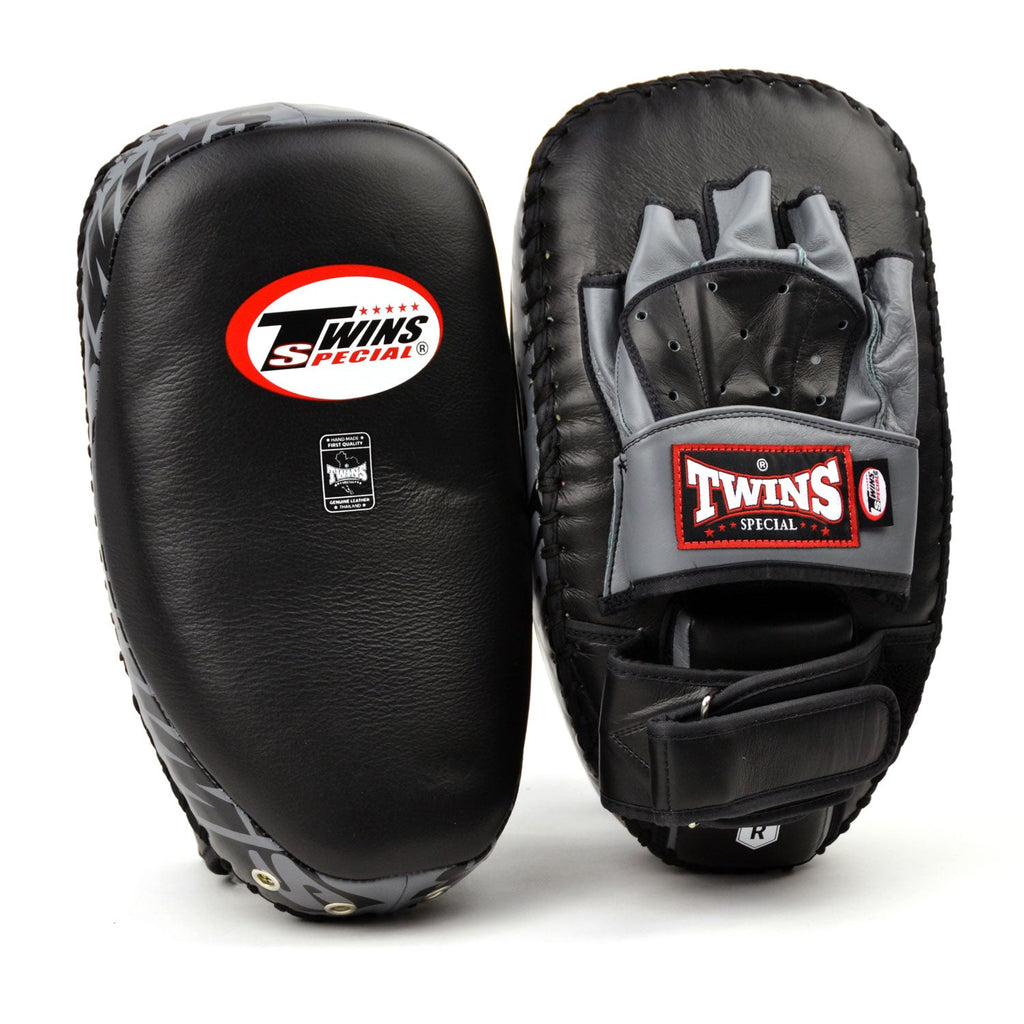 Twins Special PML23 Hybrid Kick Mitts - Black-Grey