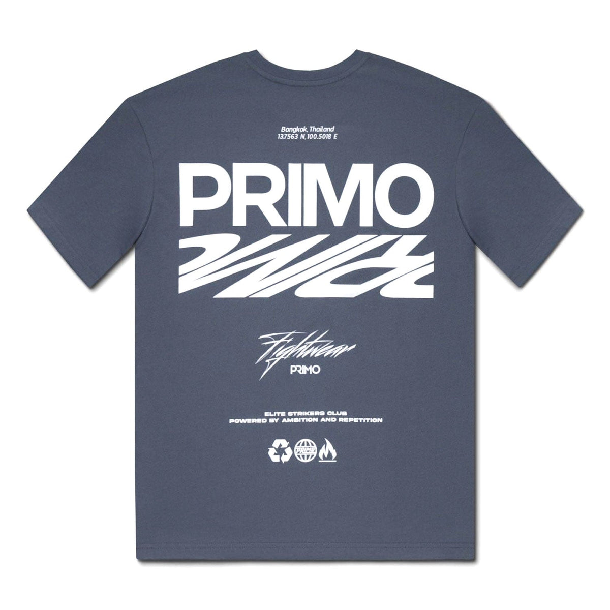 Primo T-Shirt - E.S.C (Elite Strikers Club) - Grey