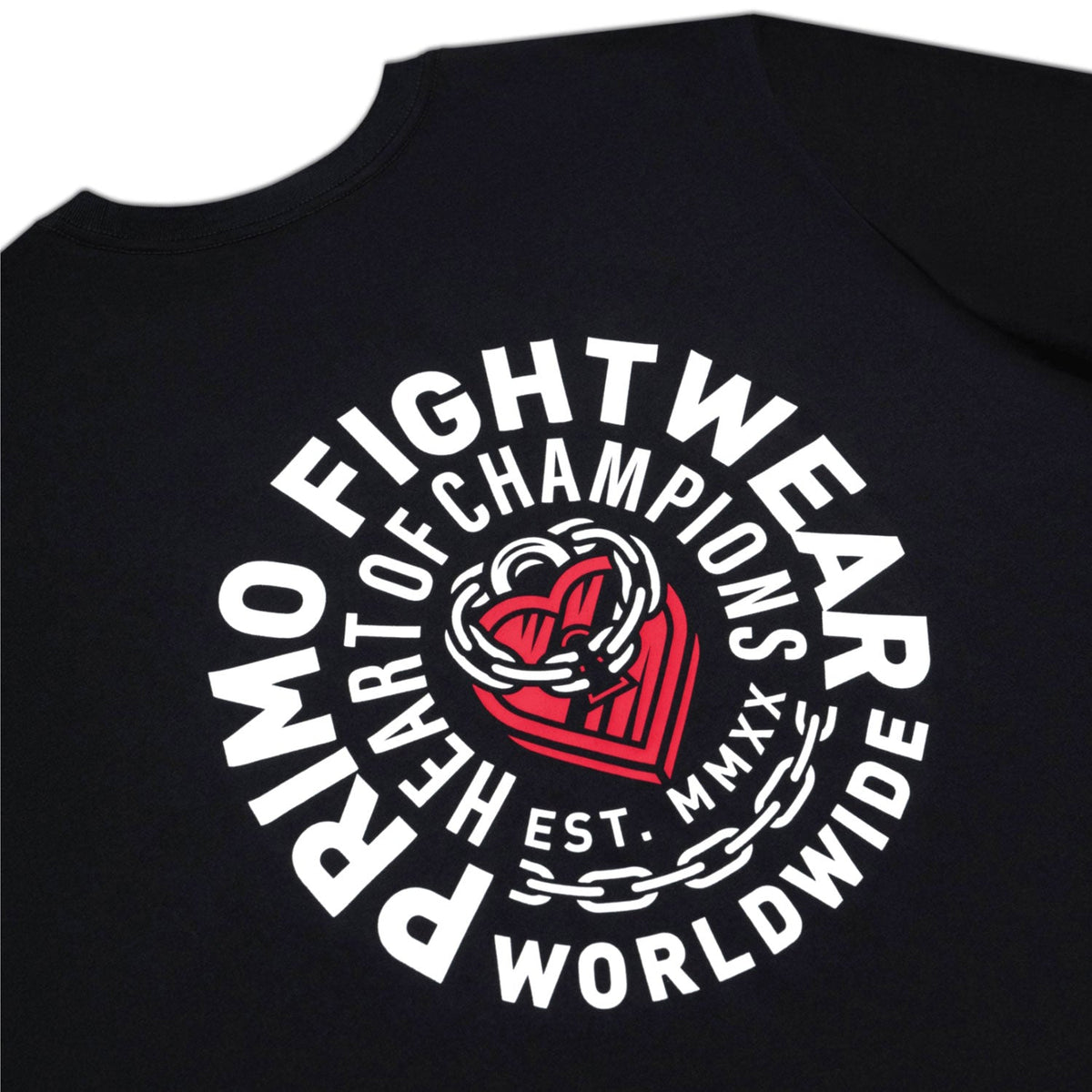 Primo T-Shirt - Heart Of Champions - Black