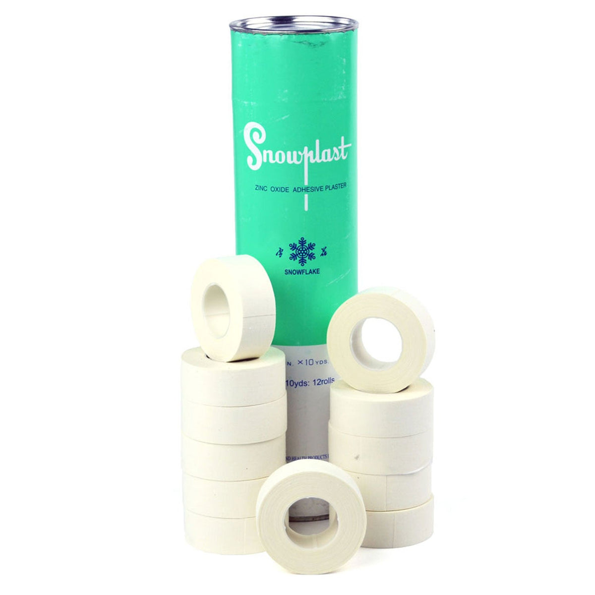 Snowplast PS1 Zinc Oxide Boxing Tape (Tube of 12)