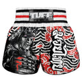 TUFF High-Cut Retro Muaythai Shorts - RMS102 - Waves of Bushido Elegance