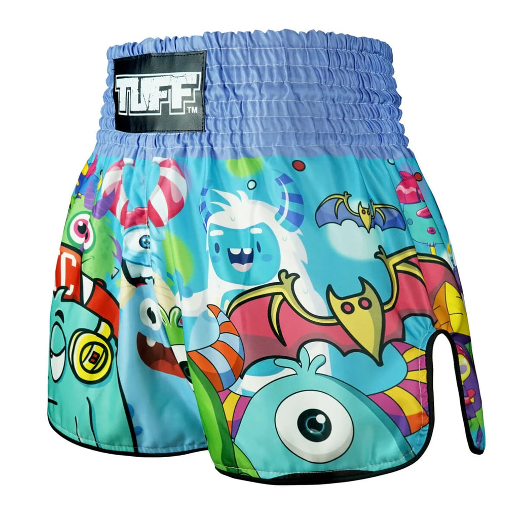 TUFF Kids Muay Thai Shorts - RMS104 - Party Monster