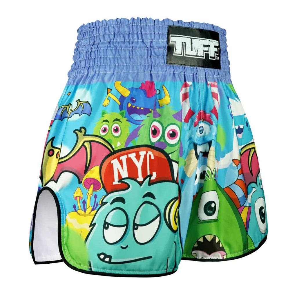 TUFF Kids Muay Thai Shorts - RMS104 - Party Monster