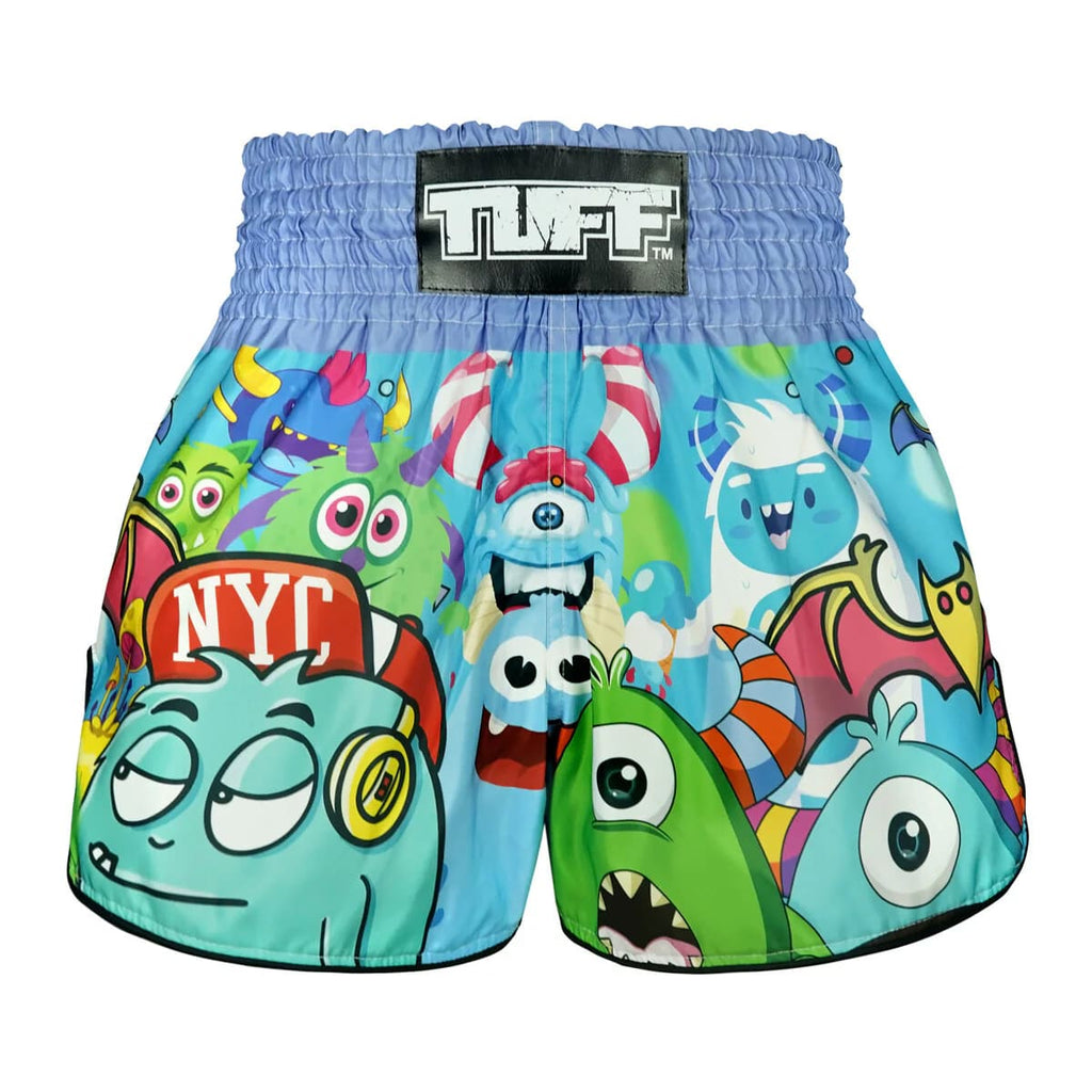 TUFF Kids Muay Thai Shorts - RMS104 - Party Monster