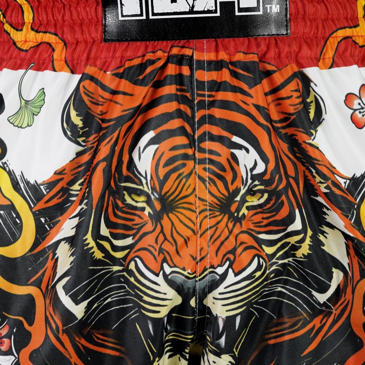 TUFF High-Cut Retro Muaythai Shorts - RMS110 - Tora Chikara Power of Tiger