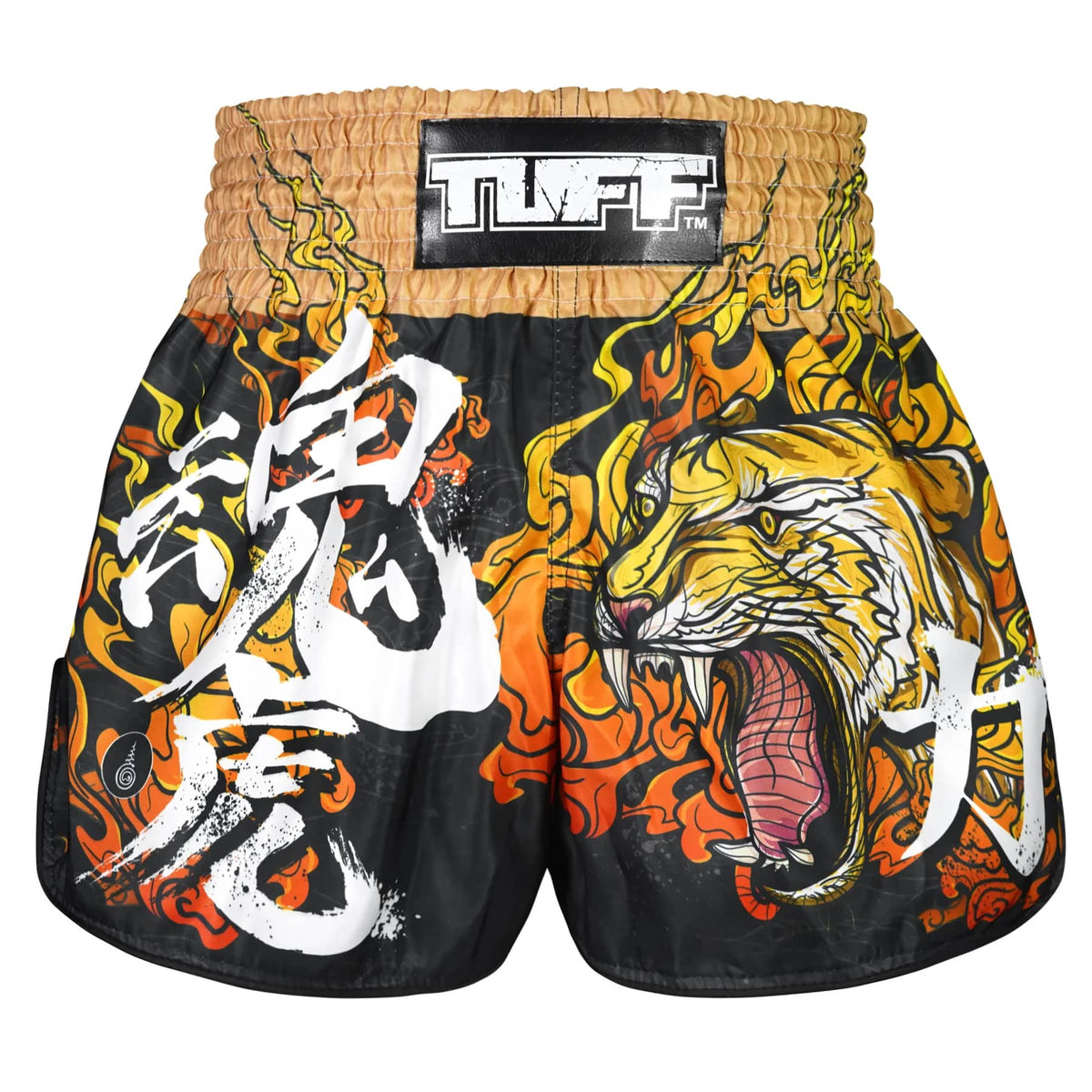 TUFF High-Cut Retro Muaythai Shorts - RMS111 - Tora Mazuka The True Tiger