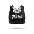 Fairtex SB1 Classic Sports Bra - Black-White