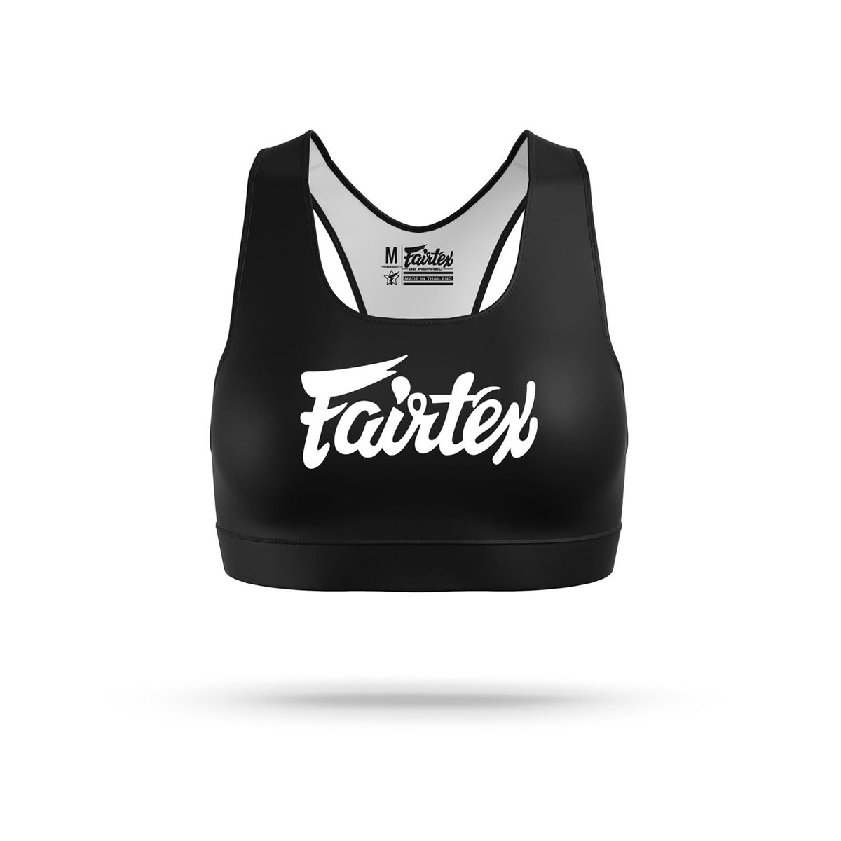 Fairtex SB1 Classic Sports Bra - Black-White
