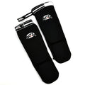 MTG Pro SF2 Elastic Shin Pads - Black