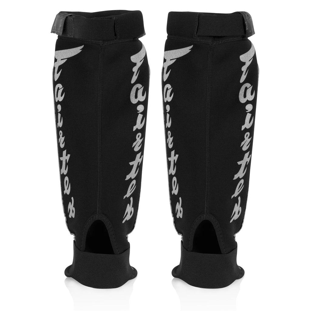 Fairtex SP6 Neoprene MMA Shin Pads - Black
