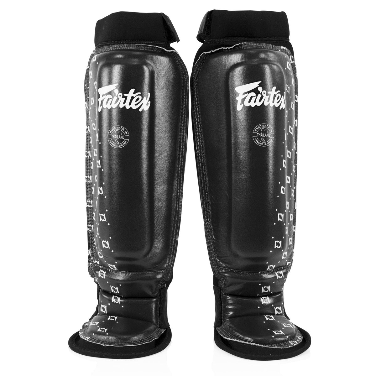Fairtex SP6 Neoprene MMA Shin Pads - Black