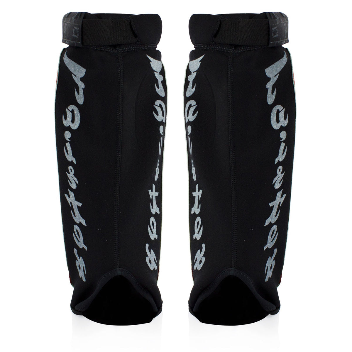 Fairtex SP6 Neoprene MMA Shin Pads - Red