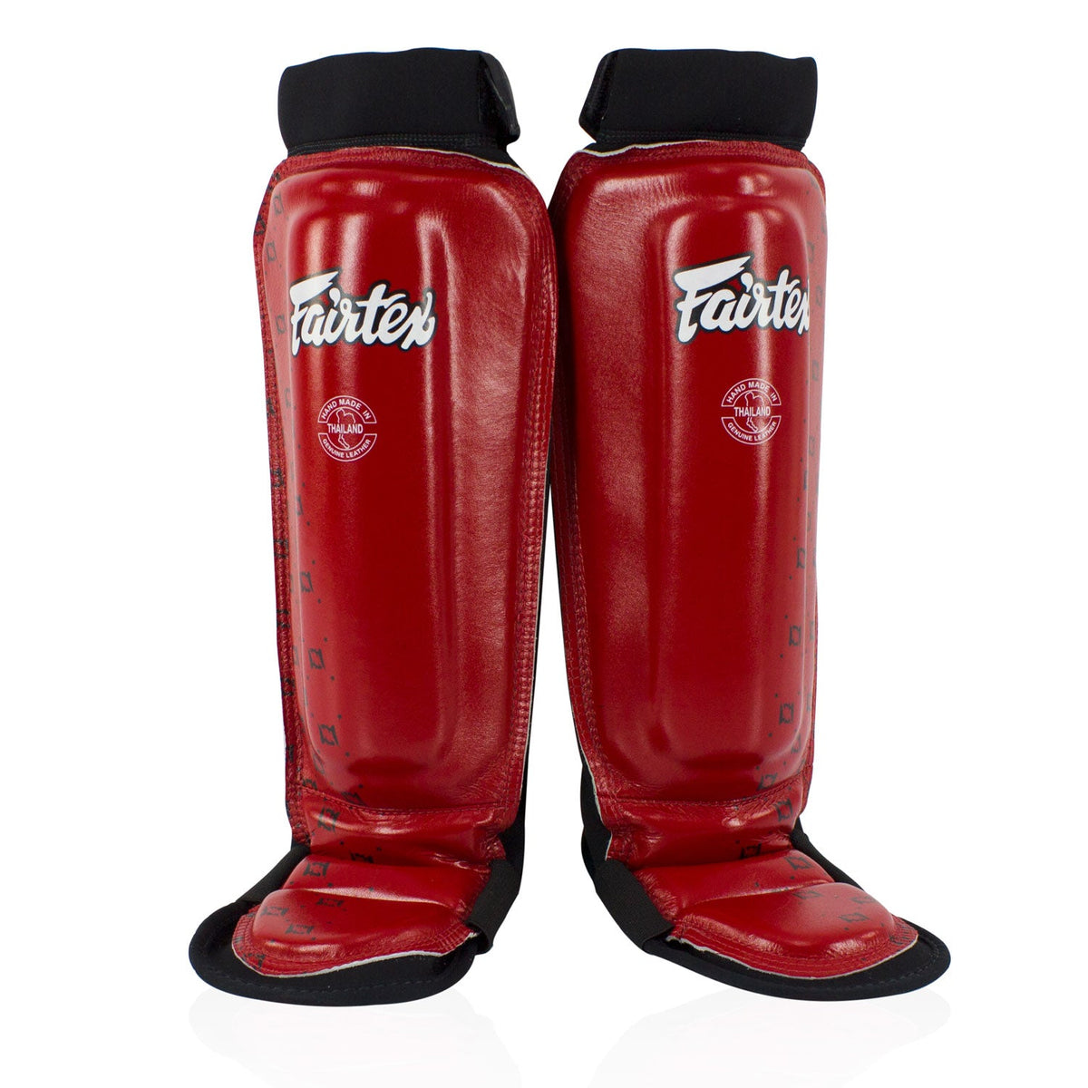 Fairtex SP6 Neoprene MMA Shin Pads - Red