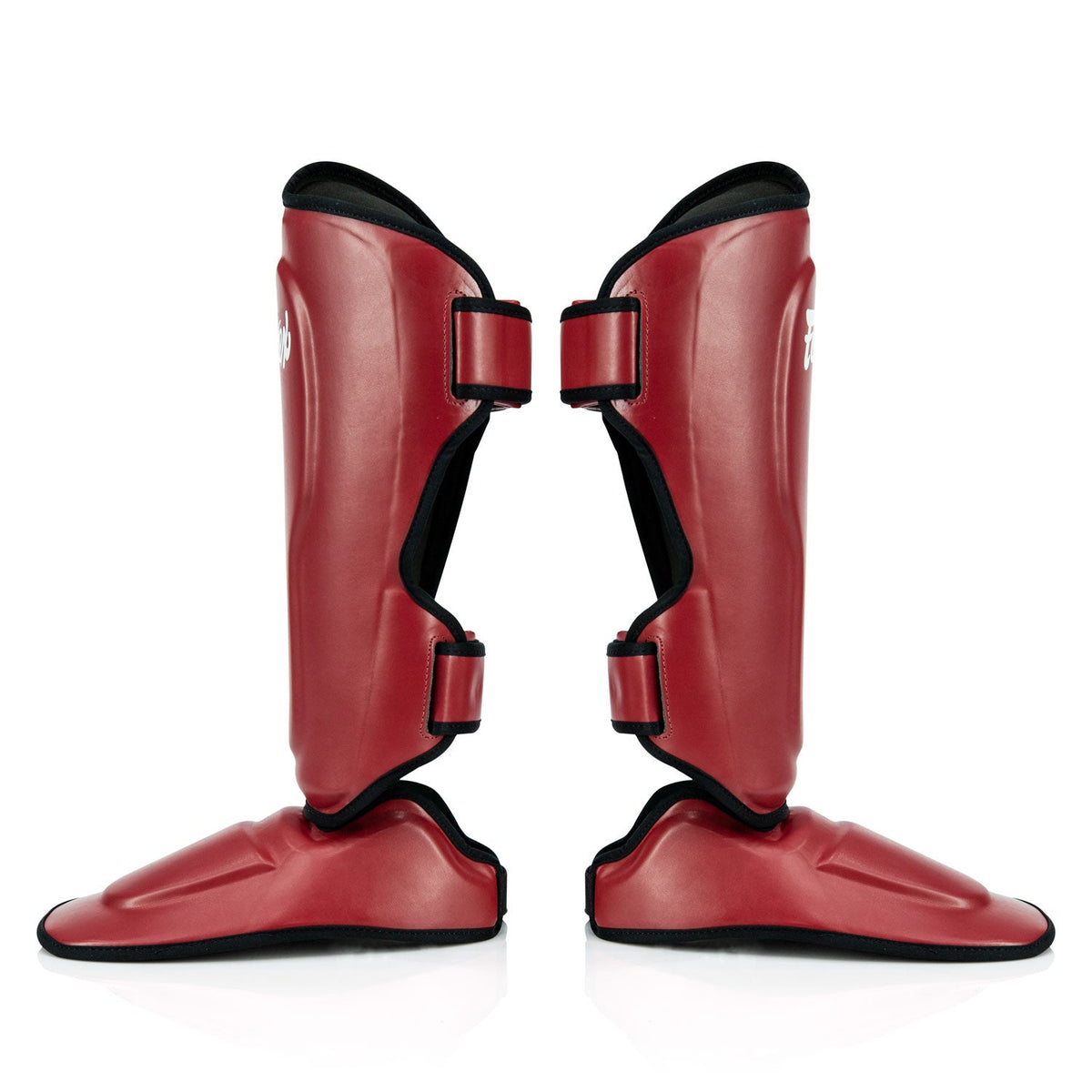 Fairtex SP9 Ultra Ergo Shin Pads - Red