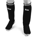 Fairtex SPE1 Elastic Competition Shin Pads - Black