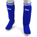 Fairtex SPE1 Elastic Competition Shin Pads - Blue