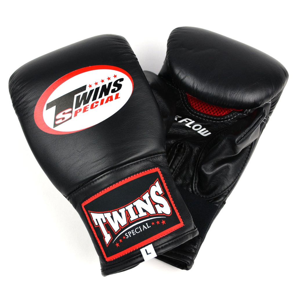 Twins Special TBGLA1F Air Flow Bag Gloves - Black-Red