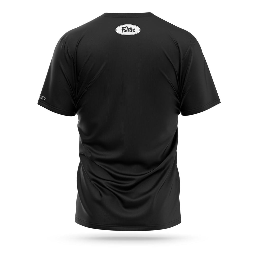 Fairtex TS7 Script Logo Cotton T-Shirt - Black