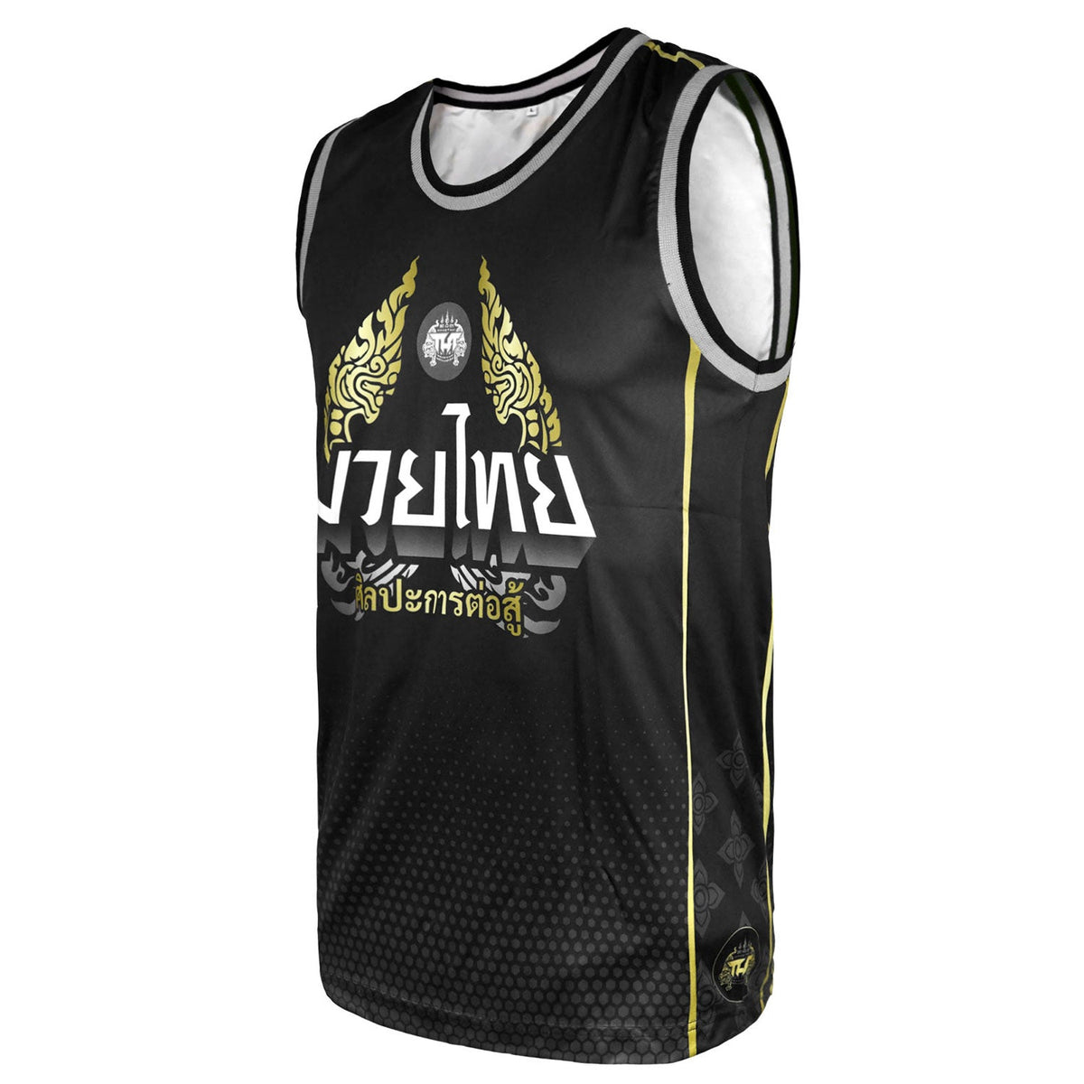 TUFF Tank Top - TT102 - Thai King Of Naga Black