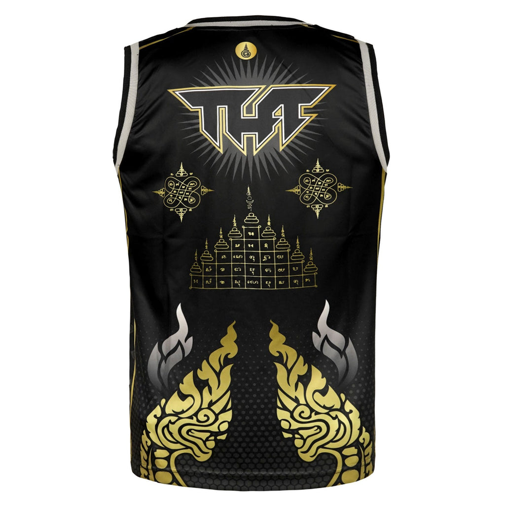 TUFF Tank Top - TT102 - Thai King Of Naga Black