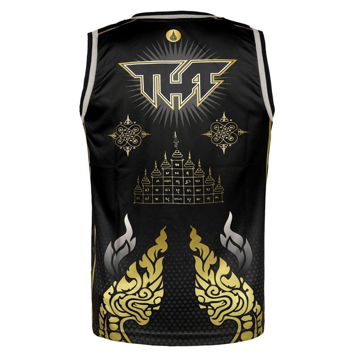 TUFF Tank Top - TT102 - Thai King Of Naga Black