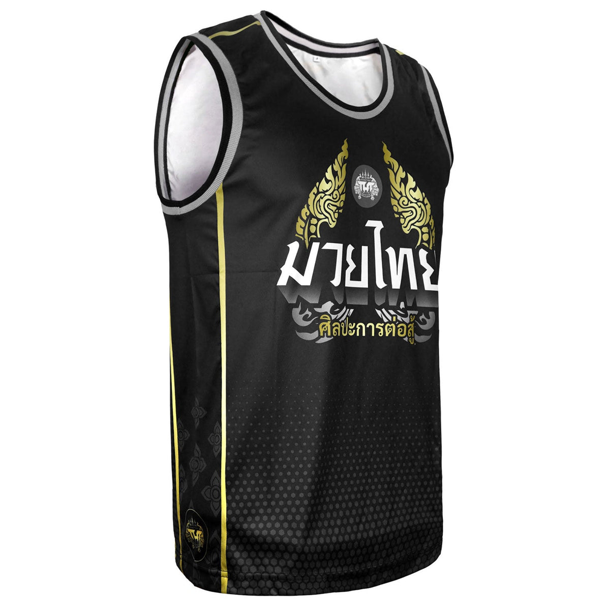 TUFF Tank Top - TT102 - Thai King Of Naga Black
