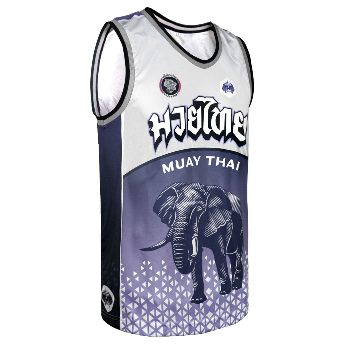 TUFF Tank Top - TT106 - War Elephant Grey-Blue