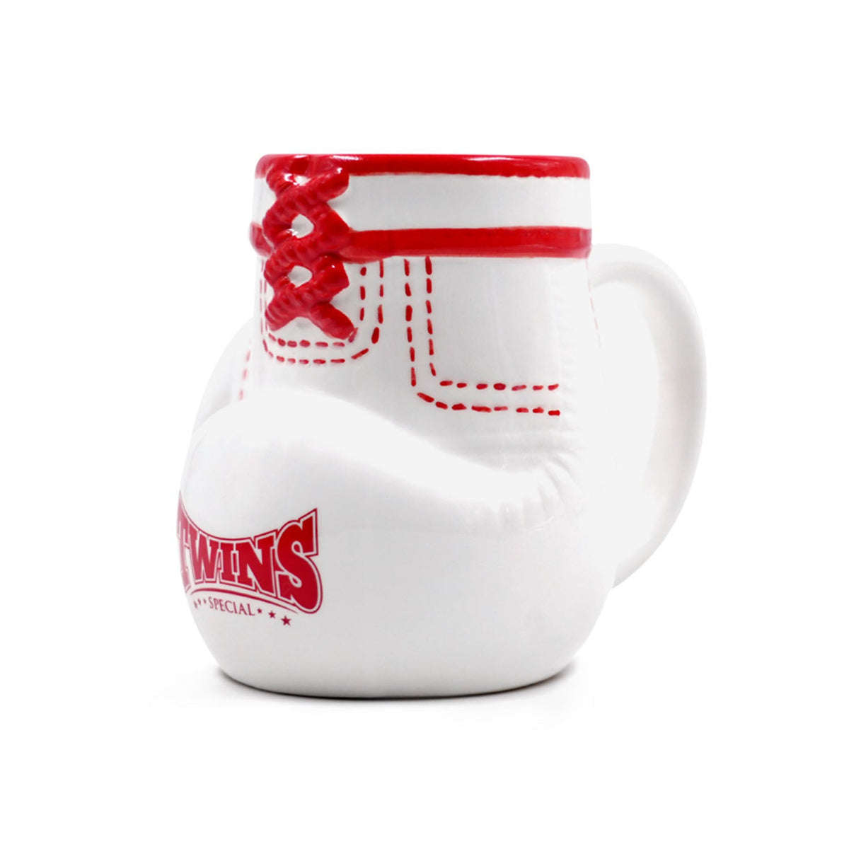 Twins Special MUG1 Ceramic Boxing Glove Mug - White