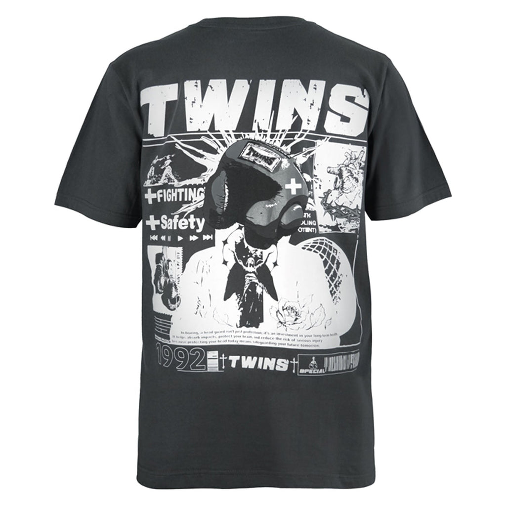 Twins Special Oversized T-Shirt - 07 - Dark Grey