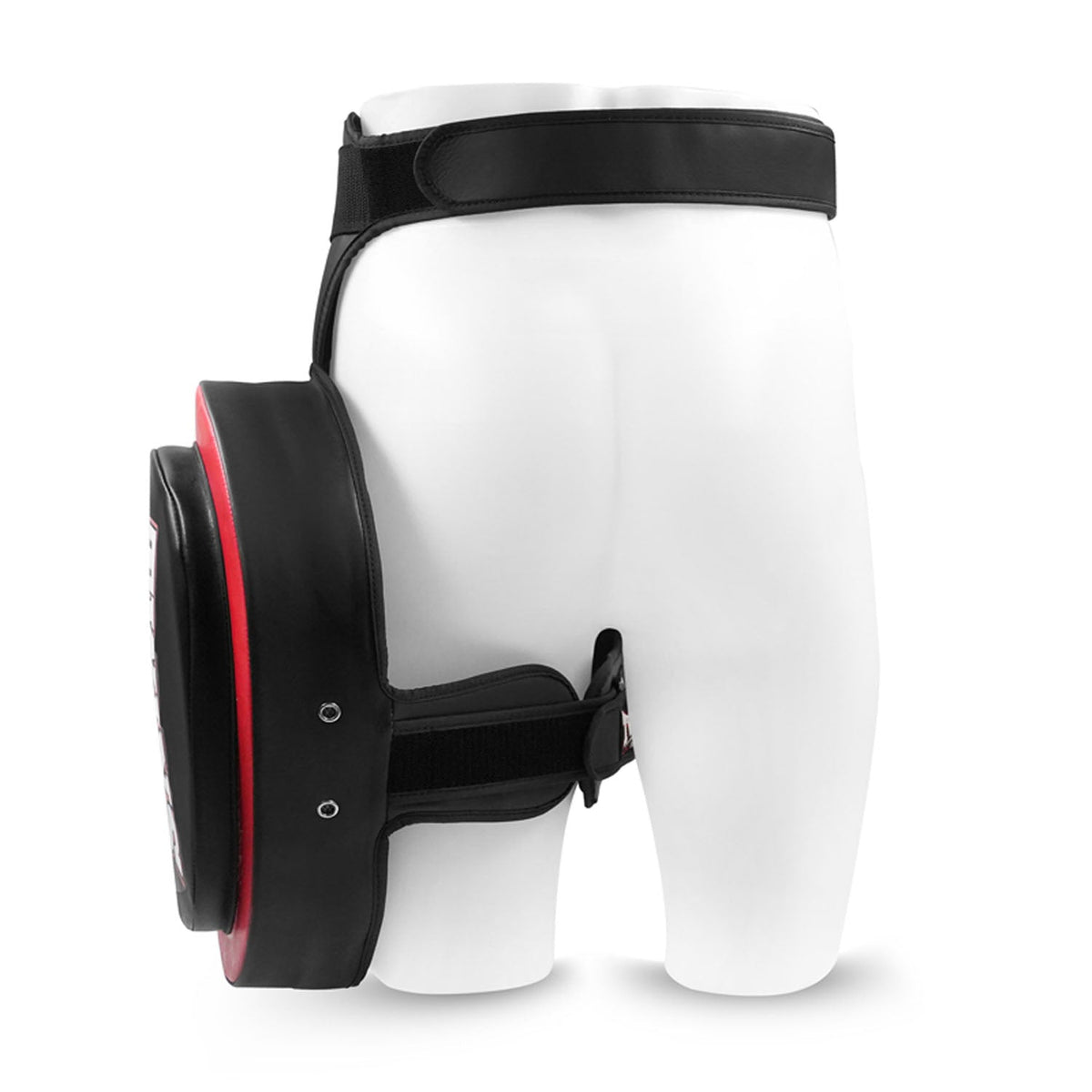 Twins Special TTS2 Thigh Pad - Black-Red (Single Pad, Left)
