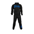 Fairtex VS3 Vinyl Sweatsuit - Black-Blue